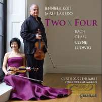 Two x Four - Bach: Concerto for 2 Violins:  Clyne, Glass,  Ludwig